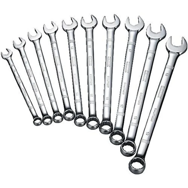 DEWALT Combination Wrench Set, MM, 10 Piece (DWMT72166)