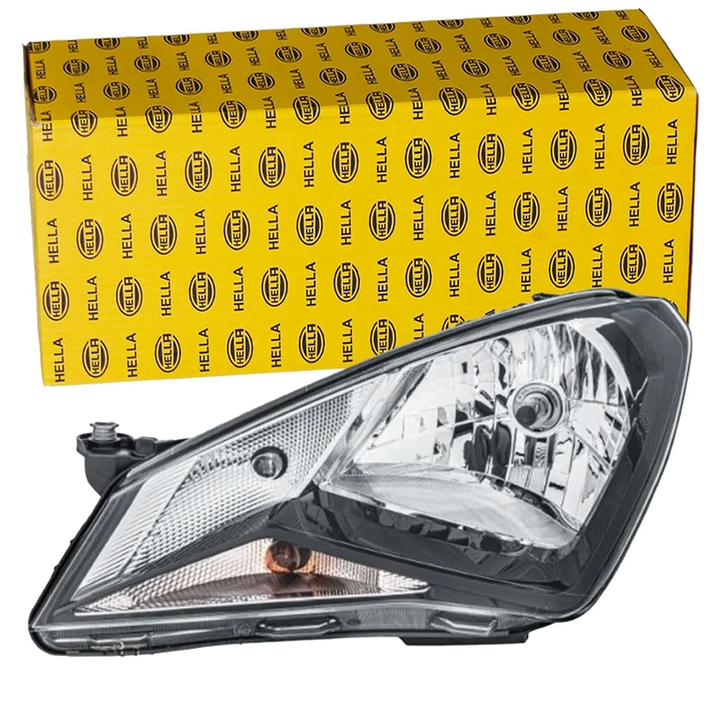 HELLA 1EJ 010 671-011 Halogen-Headlight - ECE - for right-hand traffic - Left Front
