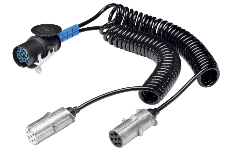 HELLA 8JA 005 952-041 Adapter Cable, towbar socket - 24V - Plug: 15<-->7/7 - Length: 4m