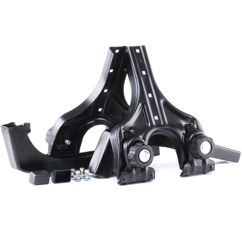 Atera 081980 SL support foot pair roof rack - galvanised, for vehicles with rain gutter and high roof, including lock - 40-50 cm