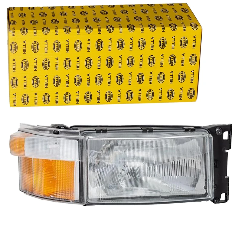 HELLA 1LG 007 150-121 Halogen-Headlight -- ECE - for left-hand traffic - Right Front