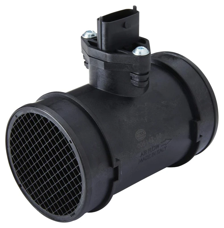 HELLA 8ET 009 142-981 Air Mass Sensor - 5-pin connector - Pipe-neck