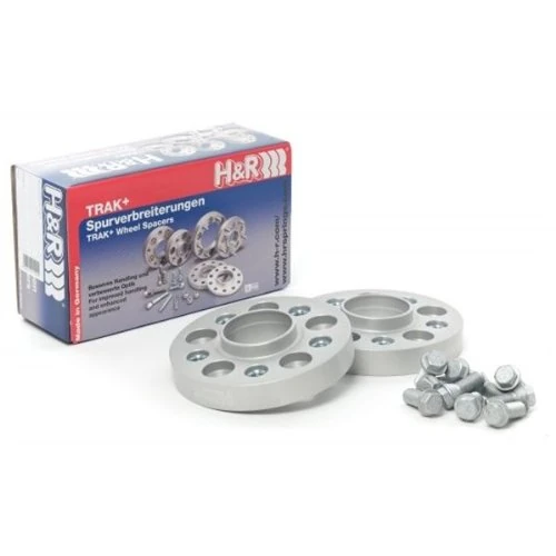 H&R DRA-System Wheel spacer set 44mm per axle - Bolt pattern 4x100 - Hub 57,1mm - Bolt size M12x1,5 - compatible with Seat/Volkswagen