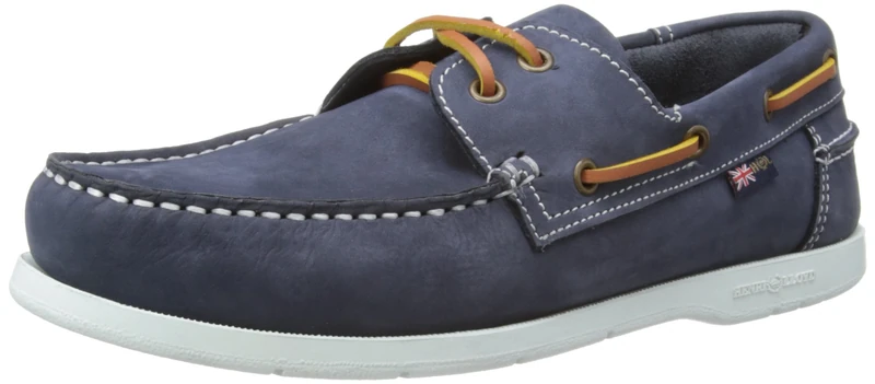 Henri Lloyd Mens Arkansa Boat Shoes F94412 Denim 6 UK, 40 EU