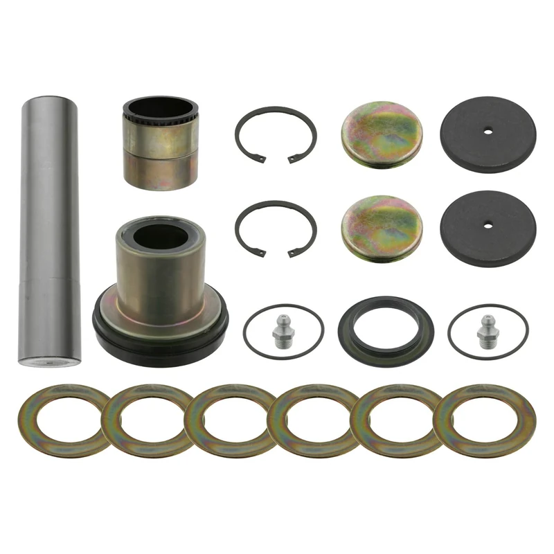 febi bilstein 19000 King Pin Set with thrust bearing, single set, pack of one