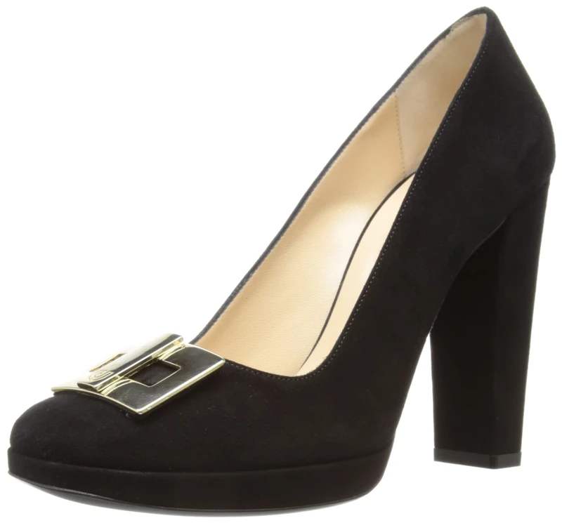 Charles Jourdan Womens Viva 1 Peep-Toe 323210-50 Black 4 UK, 37 EU - Image 1