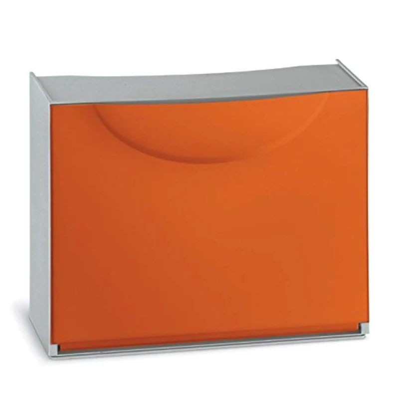 Terry Orange Shoe Rack - Modular Wall Mount Storage 51x19x39 cm - Image 1