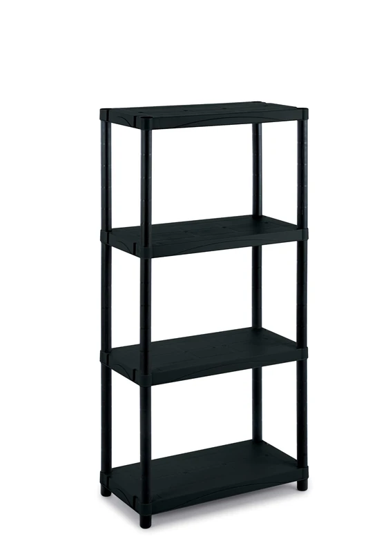 Terry, Scaffale 3060 S-4, Modular Shelving with 4 Shelves - 60x30x132 cm