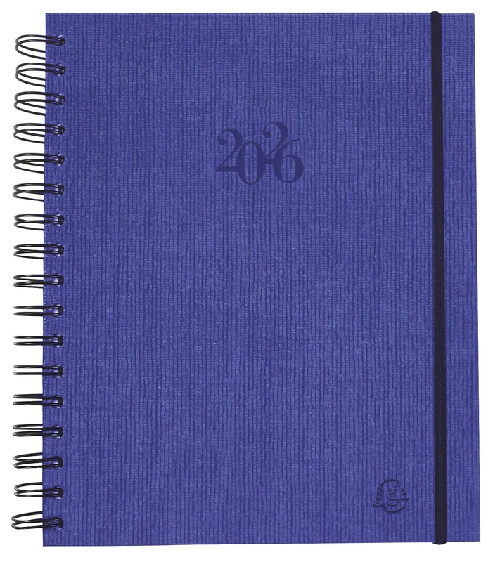 Exacompta 22 Weekly Planner January 2015 to January 2016 Spiral Bound 18 x 22 cm Colour Random