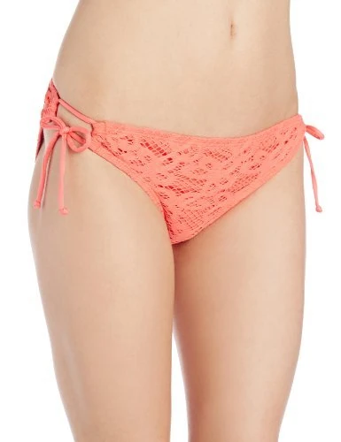 Kenneth Cole REACTION Women's Island Fever Adjustable Hipster Bottom, Grapefruit, Medium