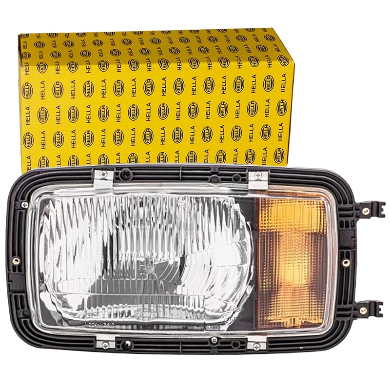 HELLA 1EH 002 658-331 Halogen-Headlight - ECE - for right-hand traffic - Left Front