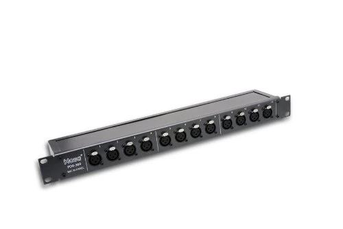 Hosa PDR-369 XLR3F to XLR3M 12 Point Patch Bay