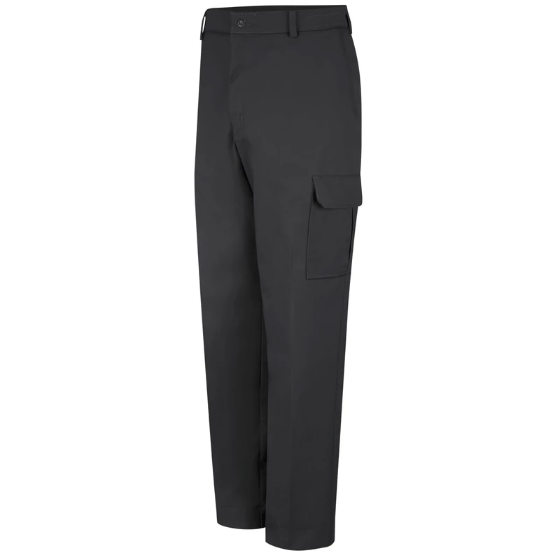 Red Kap Men's Industrial Cargo Pant, Black, 40W x 30L
