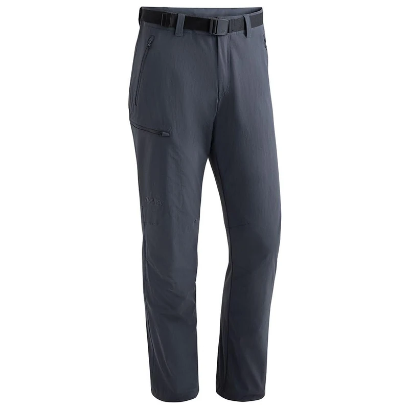 maier sports Men's Oberjoch Hiking Pants, Lined Outdoor Pants, Elastic Trekking Pants Graphite