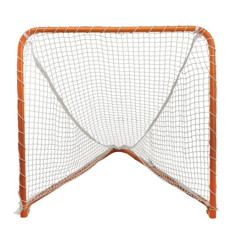 STX Folding Backyard Lacrosse Goal, 4x4-Feet, Orange
