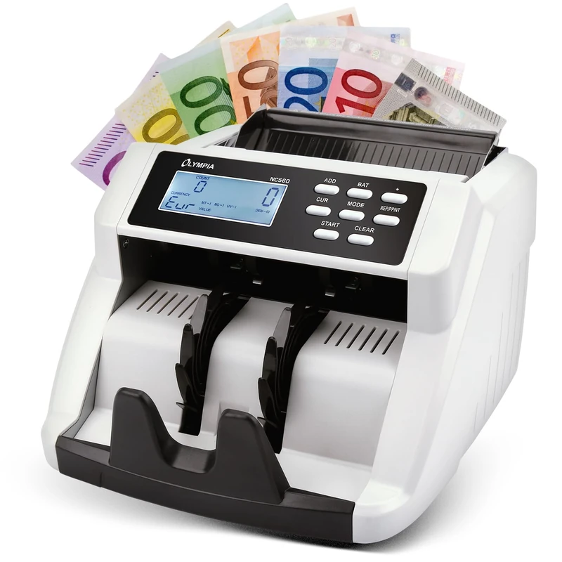 Olympia NC 560 LCD Display Money Valuation Machine