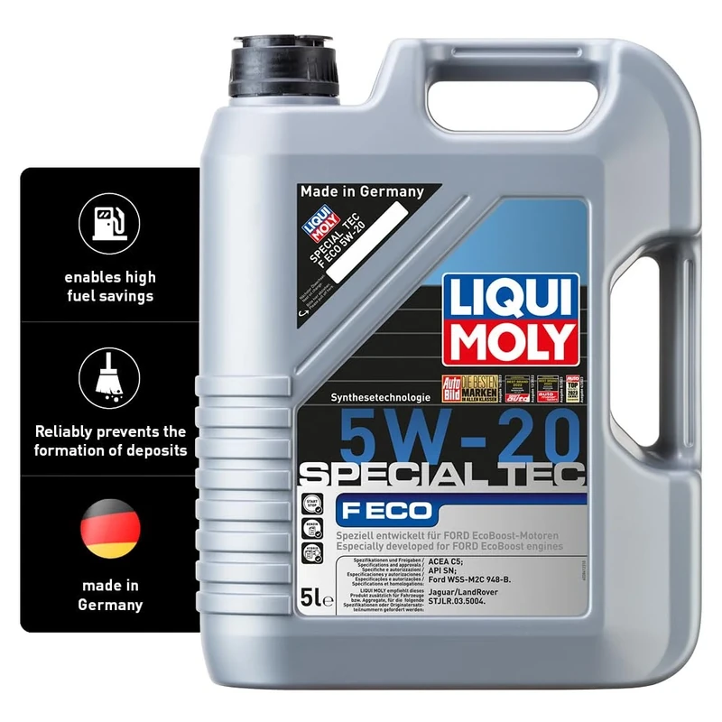 LIQUI MOLY Special Tec F ECO 5W-20 | 5 L | Synthesis technology motor oil | SKU: 3841