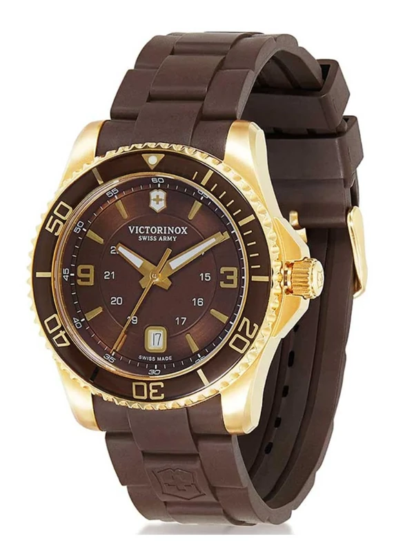 Victorinox Swiss Army Men's Quartz Watch Maverick 241608 with Rubber Strap