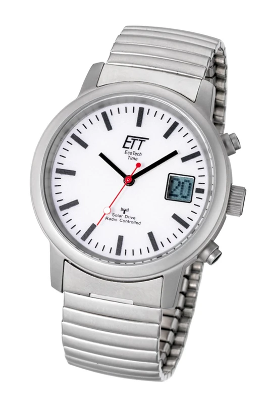 Eco Tech Time EGS-11187-11M – Men's Watch, Stainless Steel Strap, Bracelet
