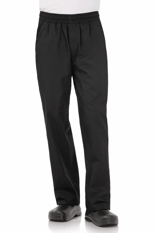 Chef Works Men's Lightweight Baggy Chef Pant (BBLW)
