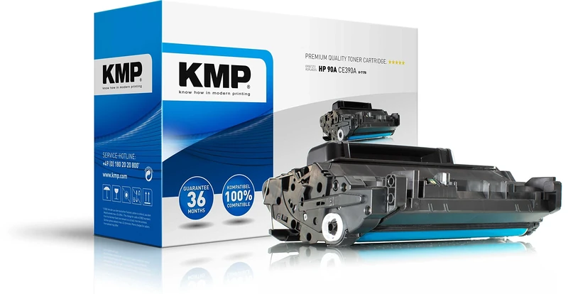 KMP H-T170 Toner Replaces HP90A CE390A Black