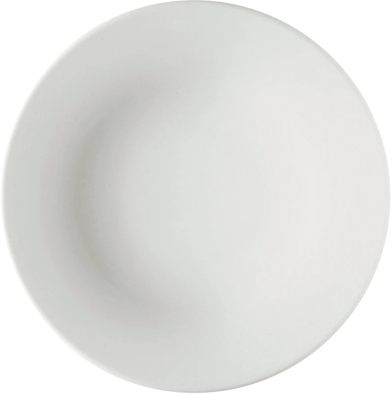 Alessi Ku Flat Plate, White