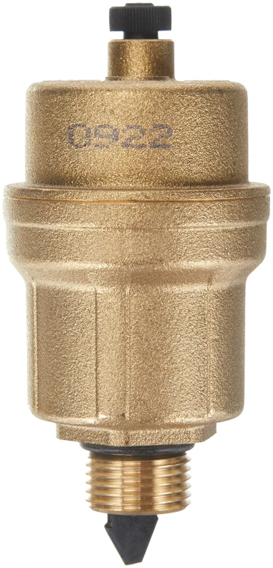 Caleffi Robocal Vertical Air Vent Automatic Valve, Chrome, One-Size - Image 1