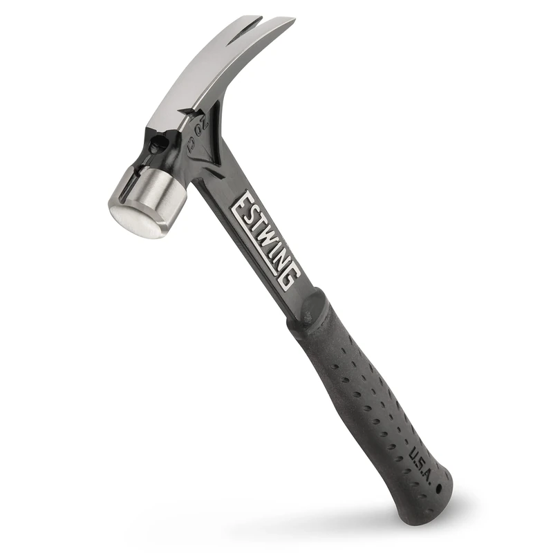 Estwing EB/15SR 15 oz Vinyl Gripped Ultra Hammer with Short Handle - Black