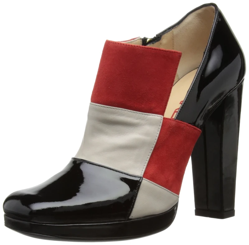 Charles Jourdan Womens Venus Peep-Toe 323190-50 Dark Red 5 UK, 38 EU