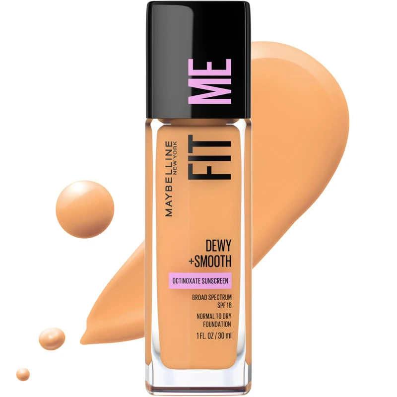 Maybelline Fit Me Dewy + Smooth Foundation 30ml - 240 Golden Beige