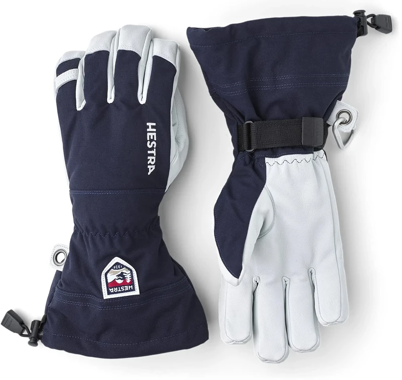 Hestra Heli Ski 5-Finger Gloves full-fingered (7 HS - navy)