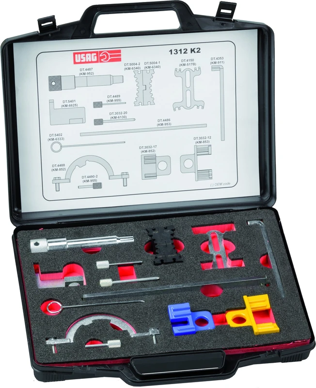 USAG U13120086 1312 K2 Timing Tool Set for OPEL