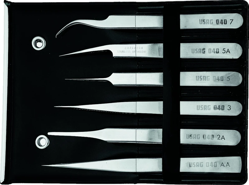 USAG U00400081 - 040 SE6 Set of six tweezers