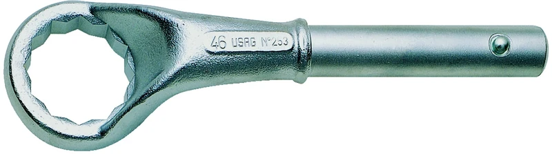 USAG – 253 – Ring Spanner Simple Curved Heavy – u02530009 - Image 1