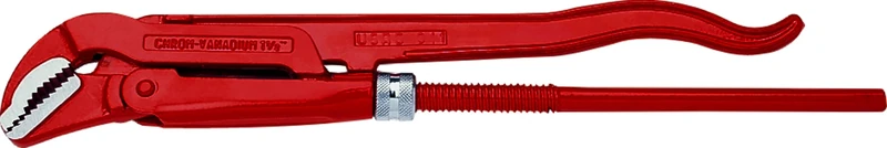 USAG U03110004 - 311 N - Swedish model pipe wrenches with thin, straight jaws bent to 45°