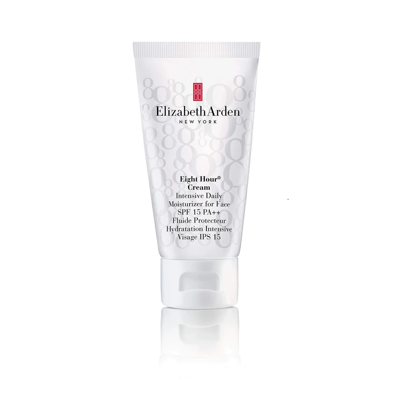 Elizabeth Arden Aloe Vera Eight Hour Cream, Intensive Daily Face Cream Moisturizer SPF15, 50 ml (Pack of 1)