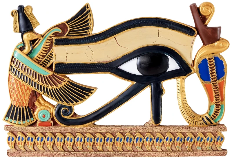 Design Toscano Eye of Horus Wall Sculpture - 30 cm Polyresin