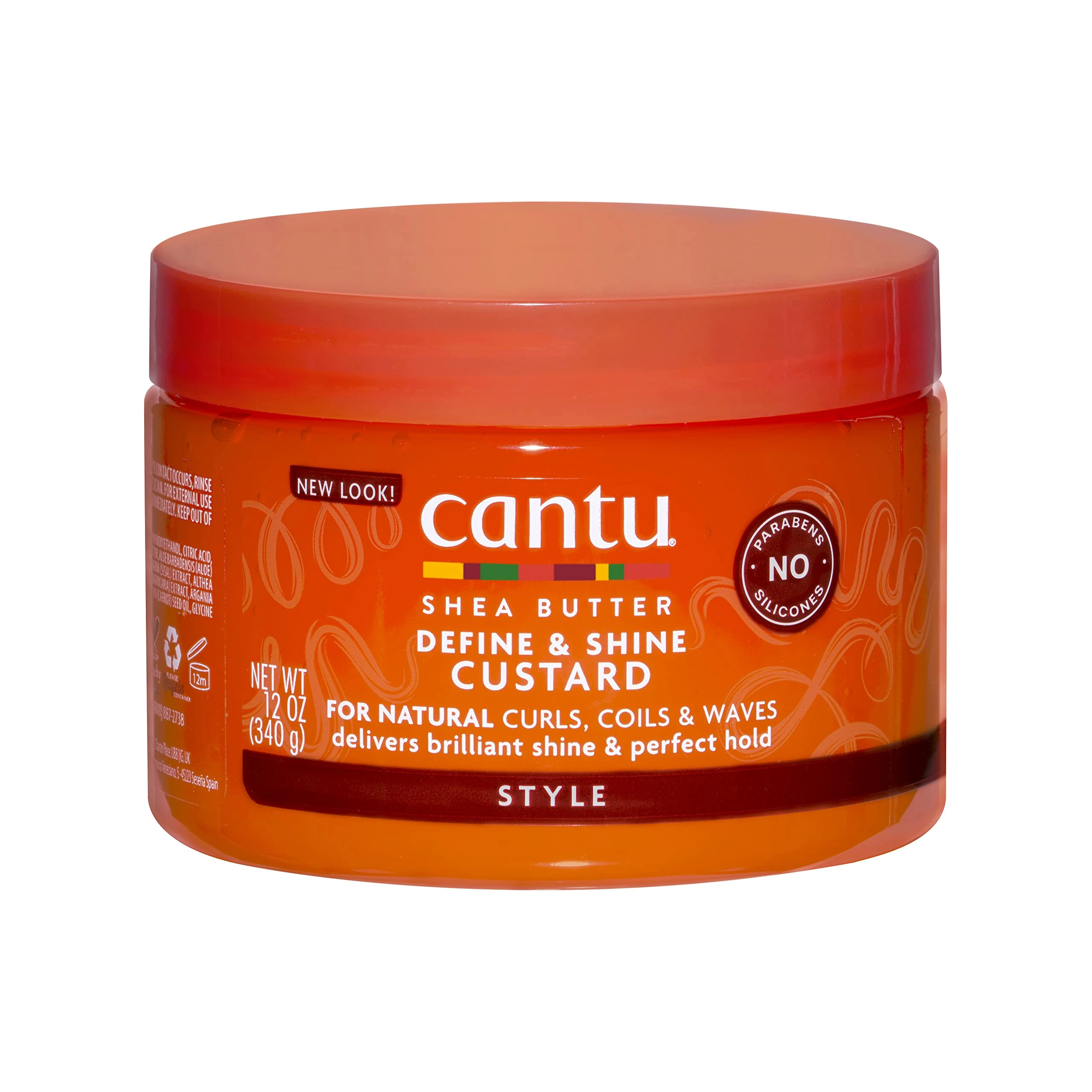 Cantu Define & Shine Custard 340g