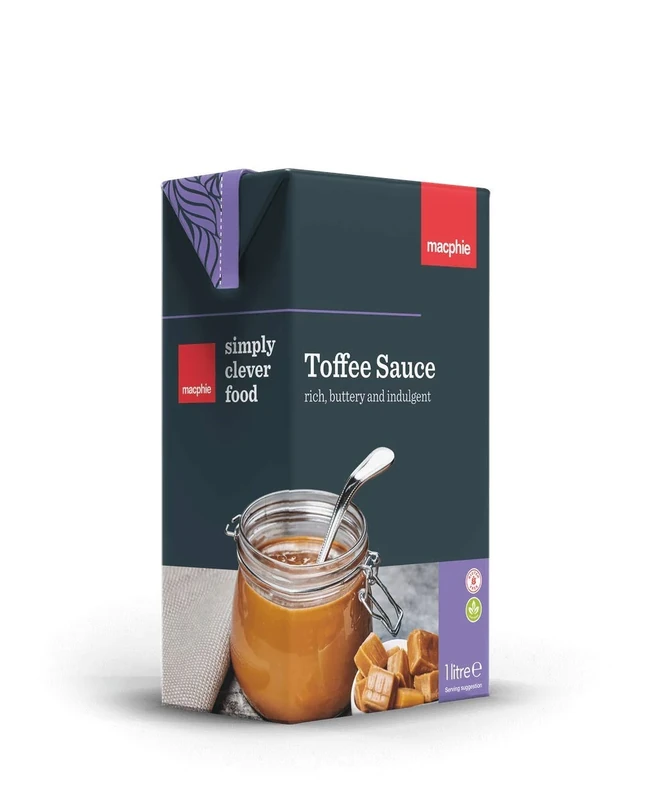 Macphie Toffee Sauce 1 Litre (Set of 12)