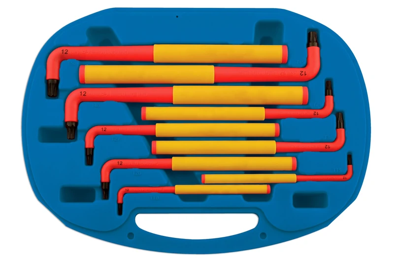 Laser 5516 Extra Long Insulated Star Key Set 9pc