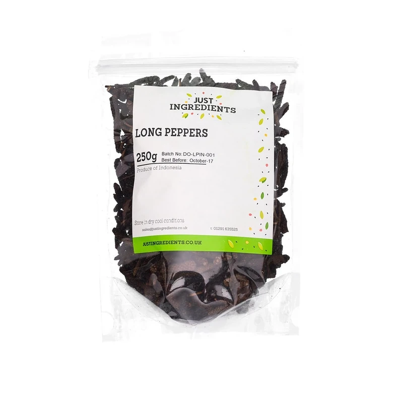 JustIngredients Essentials Long Peppers, 1 kg