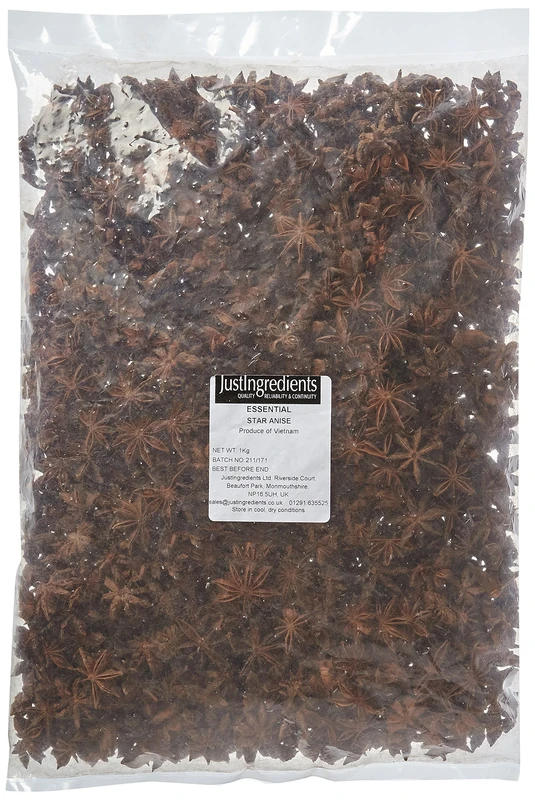 JustIngredients Essentials Star Anise, 1 kg