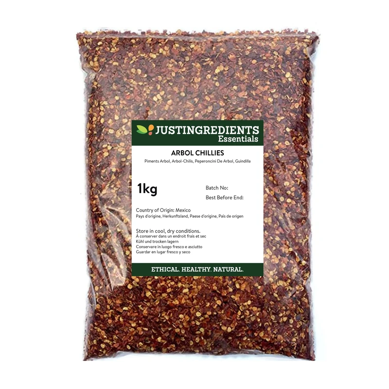 JustIngredients Essentials Arbol Chillies, 1 kg
