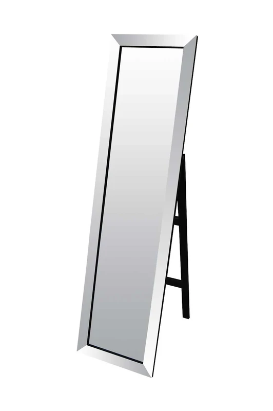 Stunning Very Modern Mitred Venetian Free Standing Cheval Dress Mirror 5FtX1Ft3
