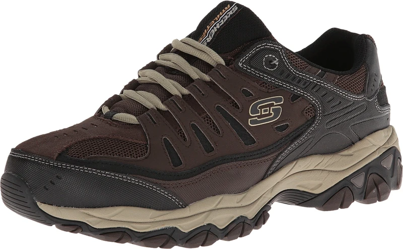 Skechers Men's Afterburn, Brown Taupe, 10.5 UK