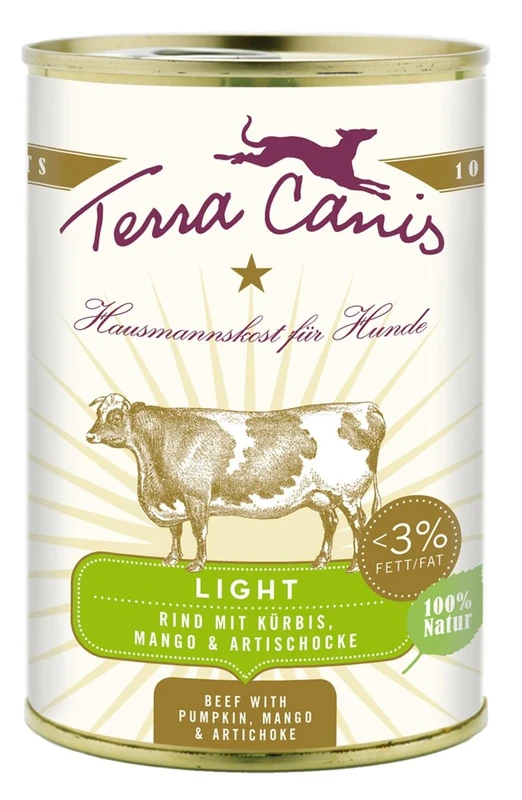 Terra Canis Light Wet Food Pack of 12 x 400 g
