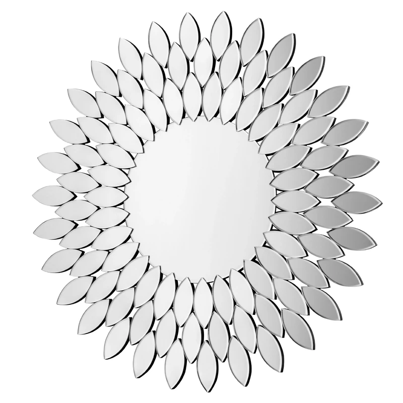 Premier Housewares Sylvana Sunburst Wall Mirror, 100 x 100 x 2 cm
