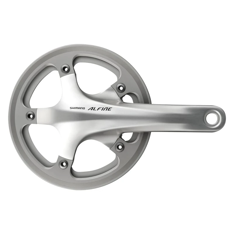 SHIMANO Fc-s501 Crankset Nero/Grigio 45T