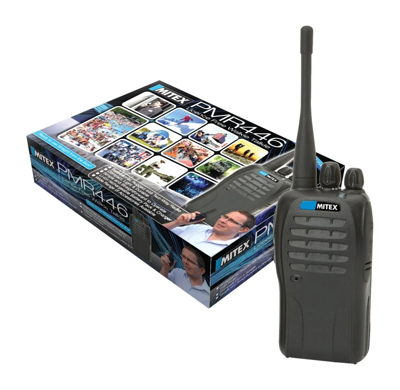 Mitex PMR446 License Free Two Way Radio Single Pack - Image 1