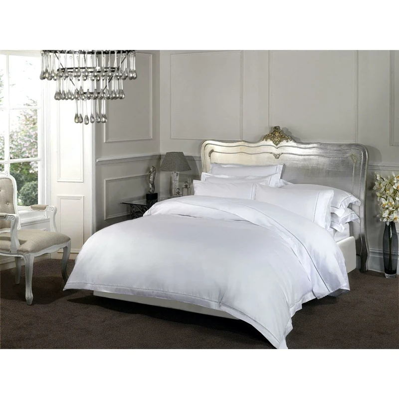 Emma Barclay 1000 Thread Count Flat Sheet in White - Super King Bed